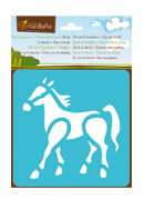 6 pochoirs Animaux de la ferme