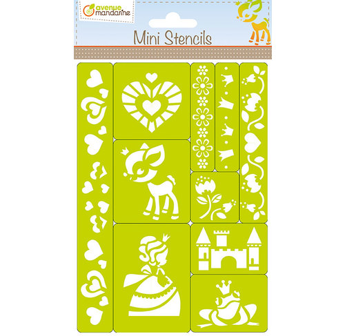 Mini Schablonen, Prinzessin