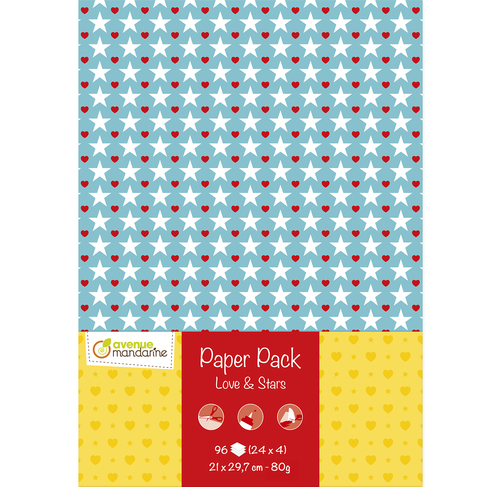 Paper Pack, Love & Stars