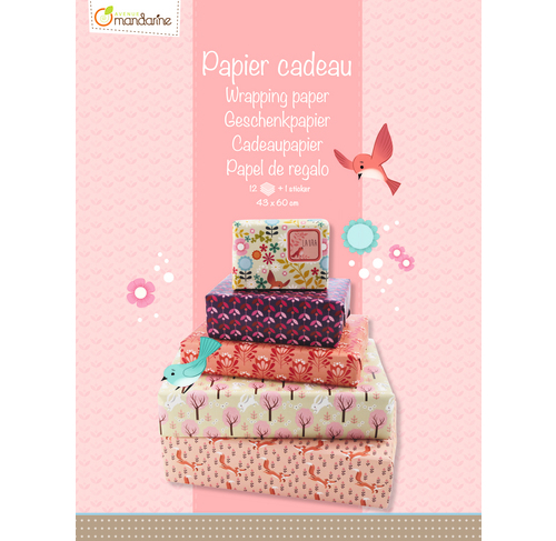 Wrapping Paper Book, Girl