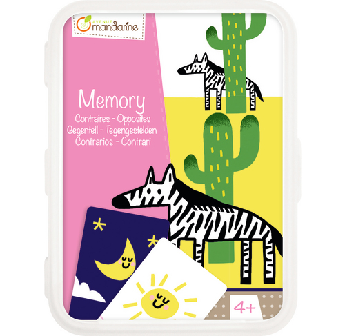 Jeux de cartes, Mémory des contraires
