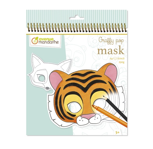 Graffy Pop Mask Animals