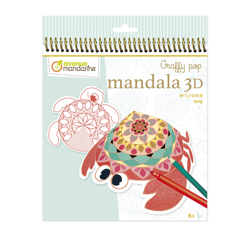 Graffy Pop Mandala 3D