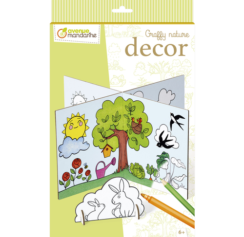 Graffy Nature, Décor