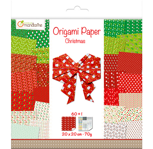 Avenue Mandarine - Ref 52507O - Origami Sheet Pack - Flowers - 70gsm  Clairefontaine Paper, 20 x 20cm Sheets, 60 Printed Sheets, Sheet of Eye  Stickers, Suitable for Ages 7+ : : Home & Kitchen