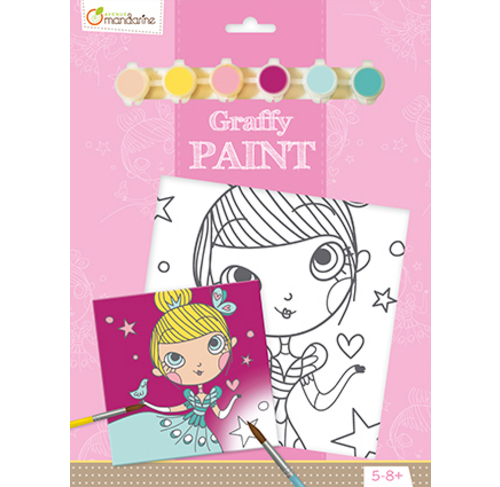 Graffy Paint, Princesse, 20x20 cm