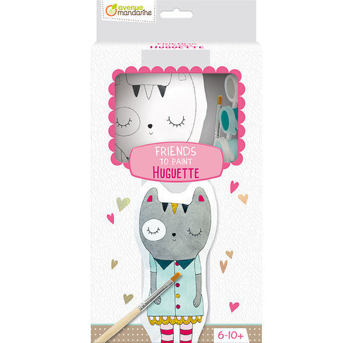 Friends to Paint, Huguette il Gatto