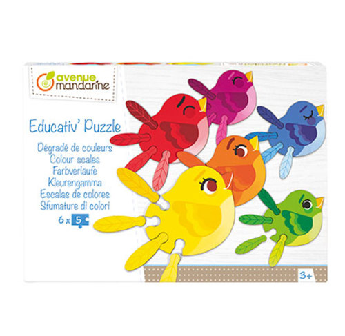 Educativ' Puzzle, Dégradés de couleurs